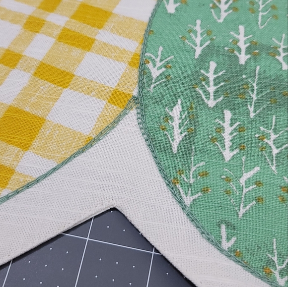 Easter Egg Spring Theme Fabric Table Runner - Picture 2 of 12